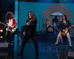 Watch: DIRTY HONEY Performs 'When I'm Gone' On 'Jimmy Kimmel Live!' After Song Is Featured In 'A Minecraft Movie'