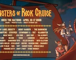 BLACK LABEL SOCIETY, THE DARKNESS, STRYPER, SYMPHONY X, Others Confirmed For 2026 Edition Of 'Monsters Of Rock Cruise'