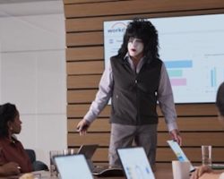 PAUL STANLEY Dons His KISS 'Starchild' Makeup Again For WORKDAY's 'Rock Star' Campaign