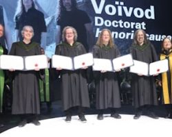 VOIVOD Receives Honorary Doctorate From Université Du Québec À Chicoutimi
