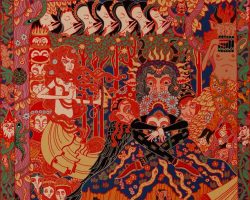 + dar skogen sjunger evighetens granar +