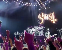 GHOST: Fan-Filmed Video Of Oslo Concert From 'Phone-Free' European Tour Posted Online