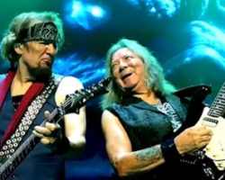 IRON MAIDEN Shares Official Video Recap Of First Show Of 'Run For Your Lives' World Tour