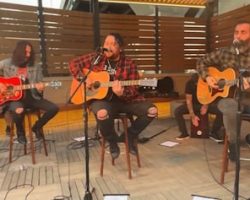 Watch: WOLFGANG VAN HALEN's MAMMOTH Plays Six-Song Acoustic Set At Kansas City Distillery