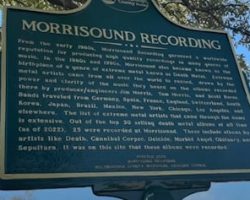 Watch: Legendary Tampa Recording Studio MORRISOUND Honored With Historical Marker