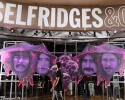 BLACK SABBATH's Birmingham Homecoming Celebrated At U.K. Department Store SELFRIDGES