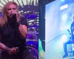 DREAM THEATER's JAMES LABRIE Slips And Falls On Stage At SWEDEN ROCK FESTIVAL (Video)
