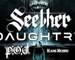 SEETHER And DAUGHTRY Announce Fall 2025 U.S. Tour With P.O.D.