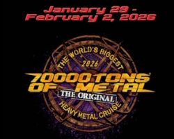 70000 TONS OF METAL Cruise Announces Destination Change And Initial Lineup For 2026 Sailing