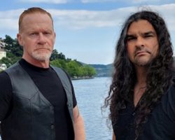 Ex-ICED EARTH Members MATT BARLOW And FREDDIE VIDALES Share New ASHES OF ARES Single 'Keep On Walkin''