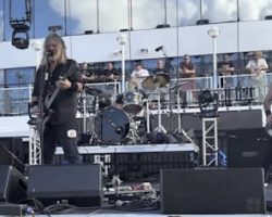 CORROSION OF CONFORMITY Records Guitars For New Album At BEE GEES Legend BARRY GIBB's Studio