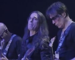 KIKO LOUREIRO Shares Behind-The-Scenes Video From His Jam With JOE SATRIANI And STEVE VAI In Helsinki