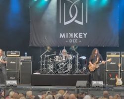 Watch: MIKKEY DEE Performs MOTÖRHEAD Classics At 2025 Edition Of Sweden's TIME TO ROCK Festival