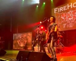 Watch: FIREHOUSE And TRIXTER Perform 'Crazy Train' In Honor Of OZZY OSBOURNE