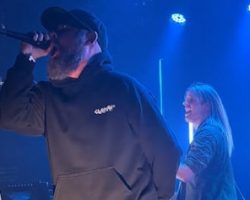 Watch: IN FLAMES' ANDERS FRIDÉN Joins VOLA On Stage In West Hollywood