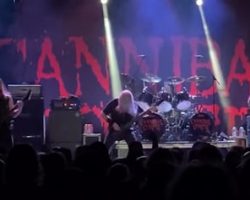 Watch: CANNIBAL CORPSE Performs With Ex-THE BLACK DAHLIA MURDER Guitarist BRANDON ELLIS For First Time