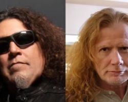 CHUCK BILLY Recalls DAVE MUSTAINE 'Having A Fit' After TESTAMENT Was Able To Use Full Gear On JUDAS PRIEST Tour