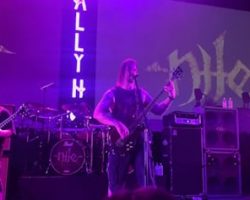 Watch: NILE Performs In Leesburg With New Bassist/Vocalist ADAM ROETHLISBERGER