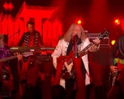 SPINAL TAP Performs On 'Jimmy Kimmel Live!'; Band's First Late-Night Television Appearance In More Than 15 Years