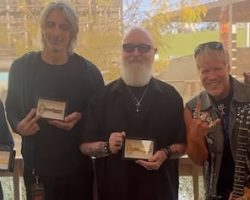 JUDAS PRIEST Presented With Key To City By Albuquerque's Metalhead Mayor