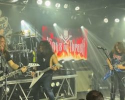 Watch: KINGS OF THRASH Pay Tribute To ACE FREHLEY With 'Cold Gin' Cover In Flint