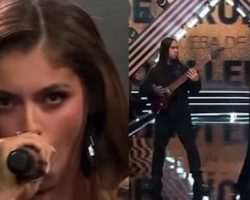 Watch: MISS WORLD CHILE Contestant Surprises Judges By Performing Song From Her Death Metal Band