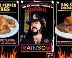 VINNIE PAUL's Recipes Now Available At Rainbow Bar & Grill