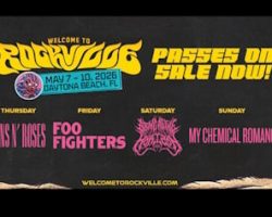 More Than 160 Bands, Including GUNS N' ROSES And FOO FIGHTERS, Announced For 2026 Edition Of WELCOME TO ROCKVILLE Festival